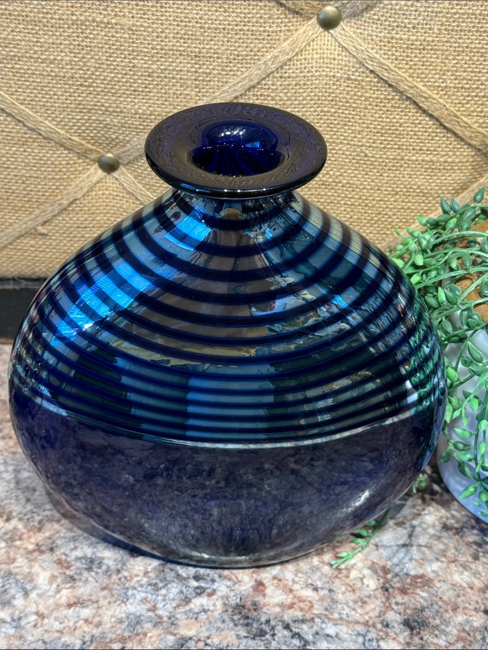 Steven Correia Art Glass Vase